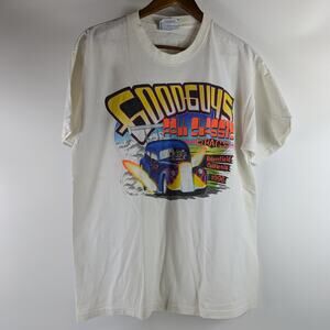 Vintage 1996 Mens Lee Drag Racing L T-Shirt Goodguys Fall Classic Hotrod Cali